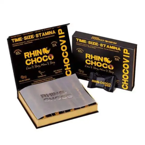 Chocolat Aphrodisiaque pour Hommes Rhino Choco VIP