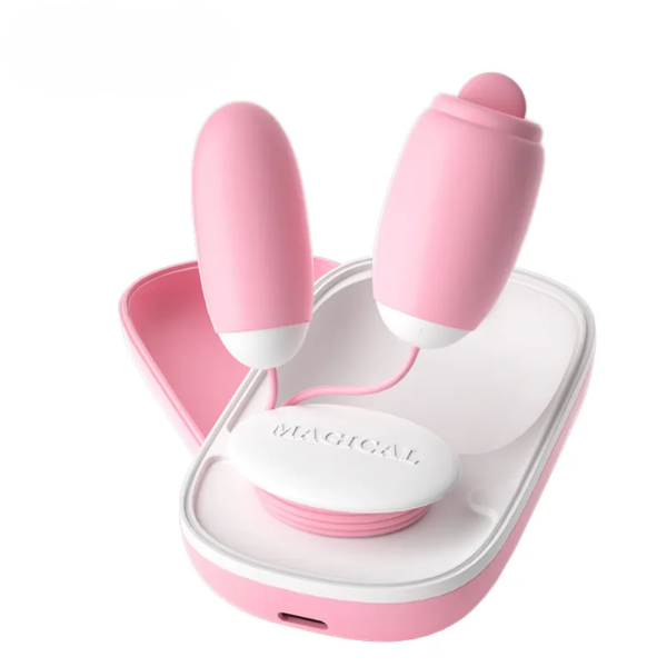 Vibromasseur Duo Langue vibrante Magic Box de Lilo