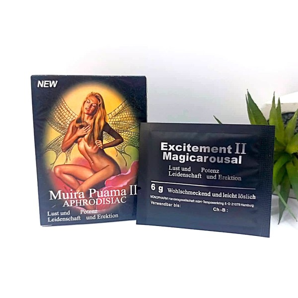 Poudre d'excitation magique Muira Puama Aphrodisiac 2