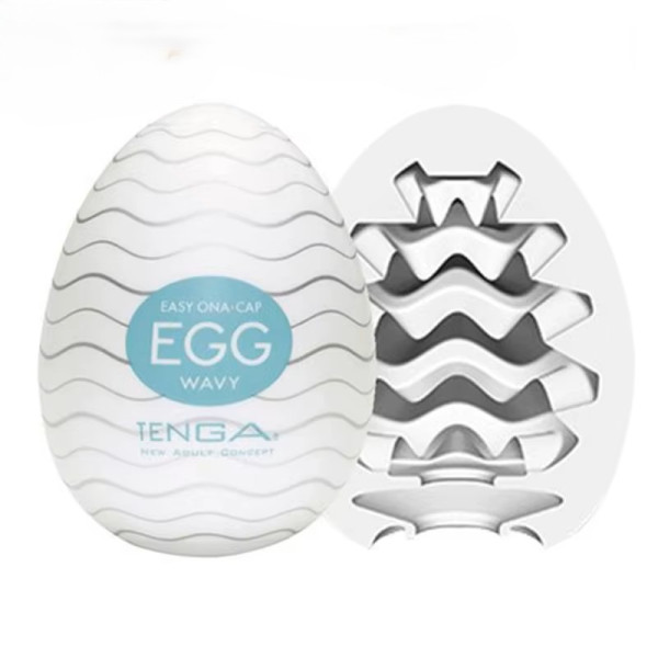 Masturbateur Tenga Egg Wavy