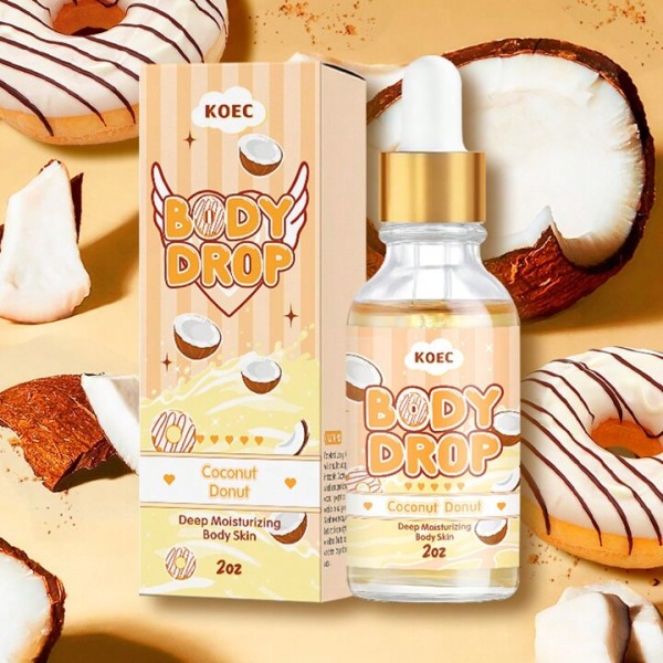 Huile de Massage Parfumée Body Oil Beignet de Coco 60ml