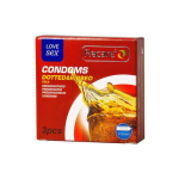 Préservatifs Recare Perlés et Nervurés Boite de 3