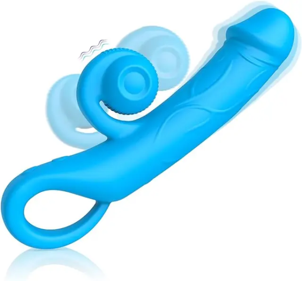 Vibromasseur Hot Snail Bleu
