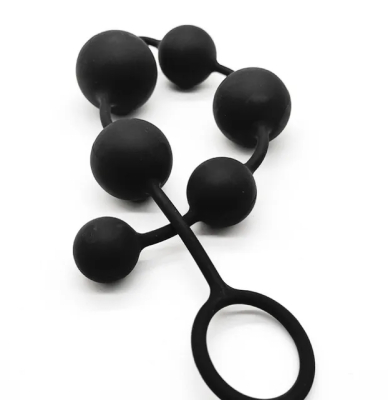 Chapelet Anal Silicone Beads Taille S