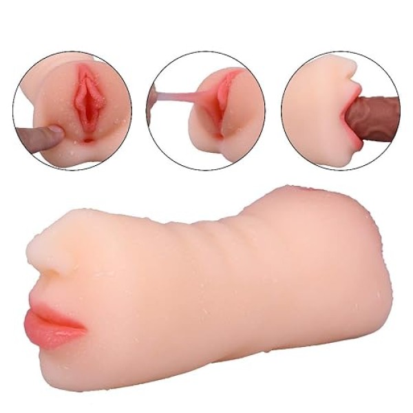 Masturbateur 3 en 1 Ultra Réaliste Elea