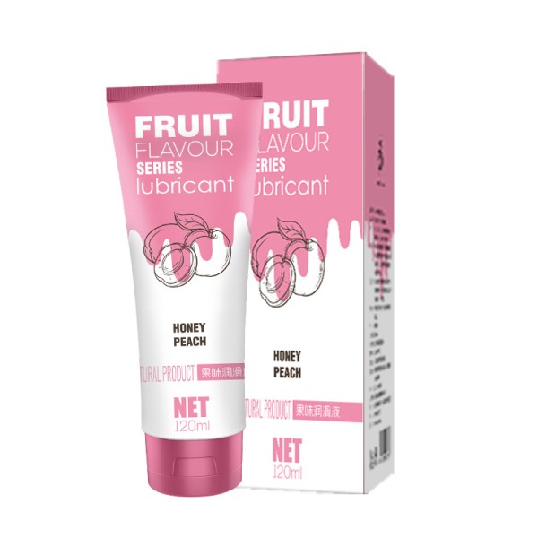 Lubrifiant Eau Comestible Fruit Flavour Series Pêche 120ml