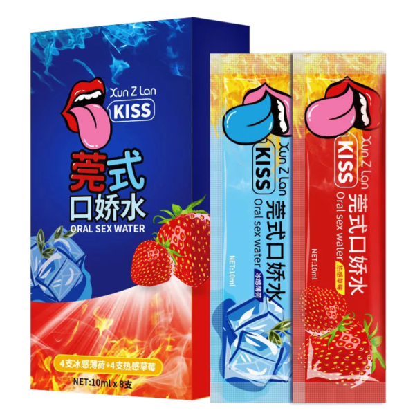 Gel comestible pour sexe oral Pack de 2 x 10ml