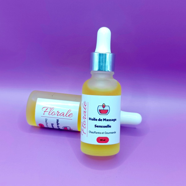 Huile de Massage Sensuelle Florale