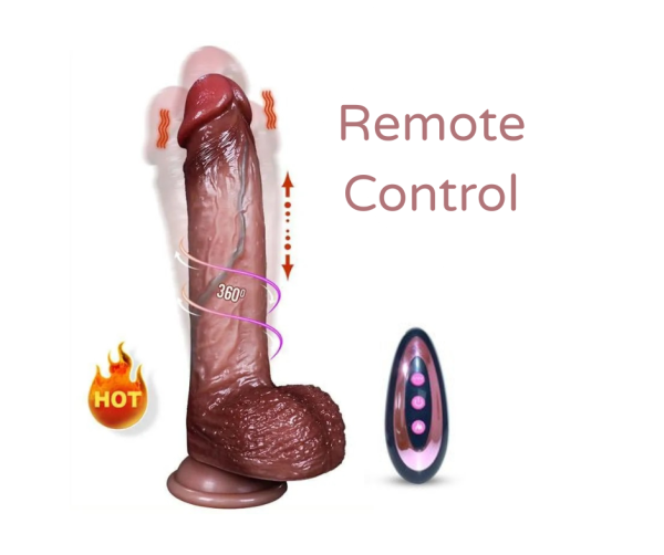 Gode Vibrant Télécommandé Porn Star Realistic