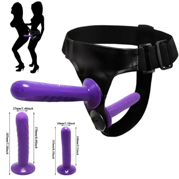 Double Gode Ceinture Lovely Lioness