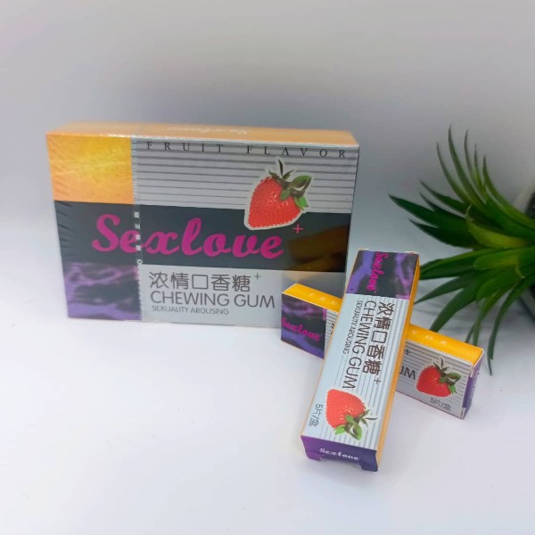 Chewing-gum Aphrodisiaque Sexlove