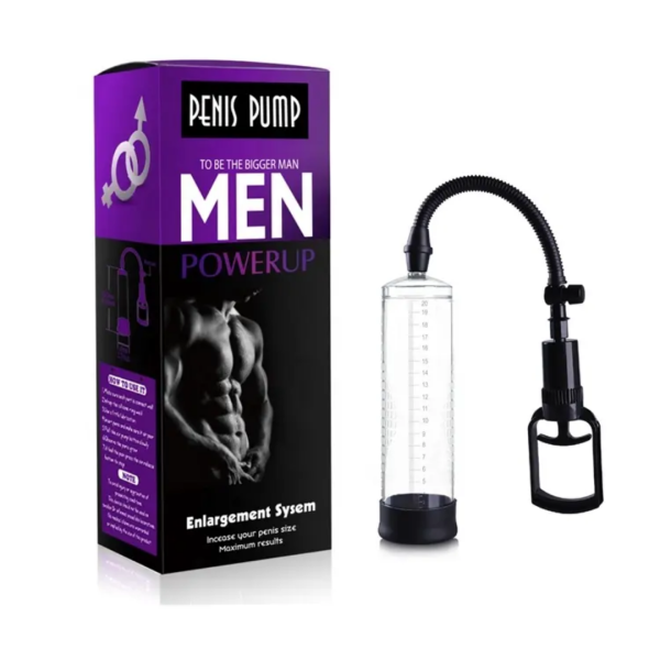 Pompe à Pénis Manuelle Power Up Violet