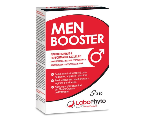 Aphrodisiaque Men Booster de Labophyto 60 gélules