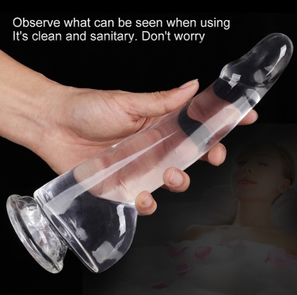 Gode Ventouse Transparent John Doe