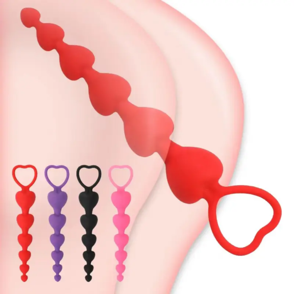 Chapelet Anal Heart Desires