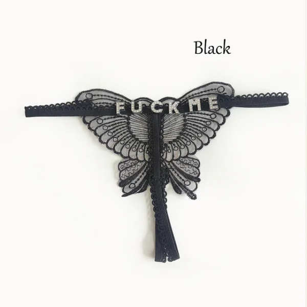 String Dentelle "Fuck Me"