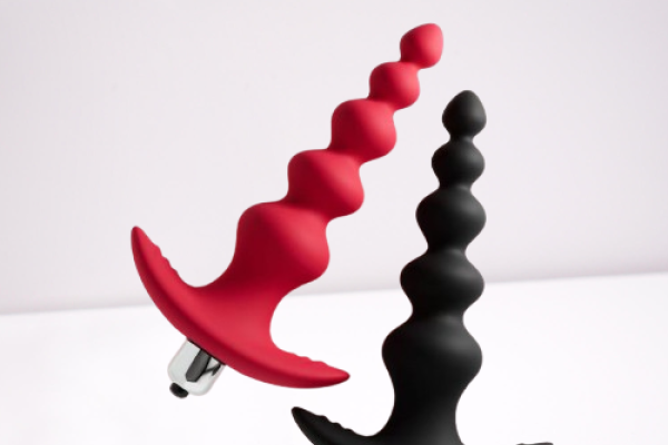 Chapelet anal vibrant 14.5 cm
