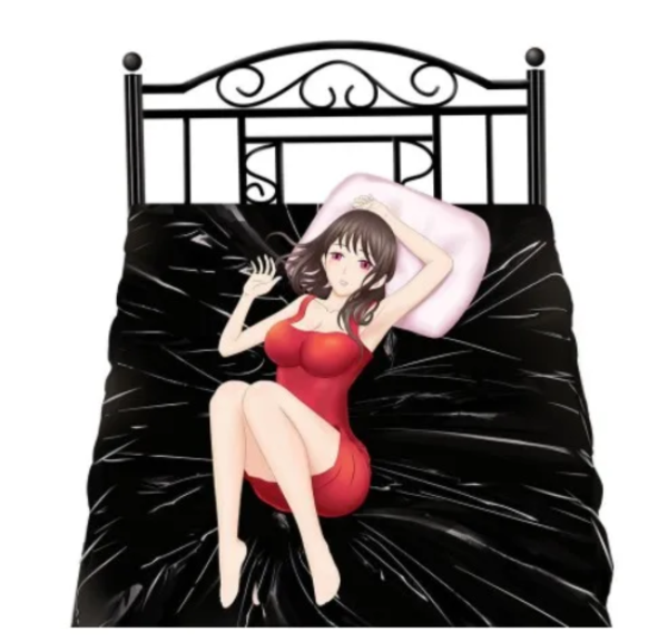 Drap de Lit Érotique Imperméable Wet Games