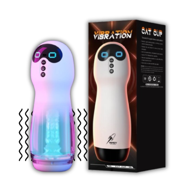 Masturbateur Vibrant Cat Cup 2