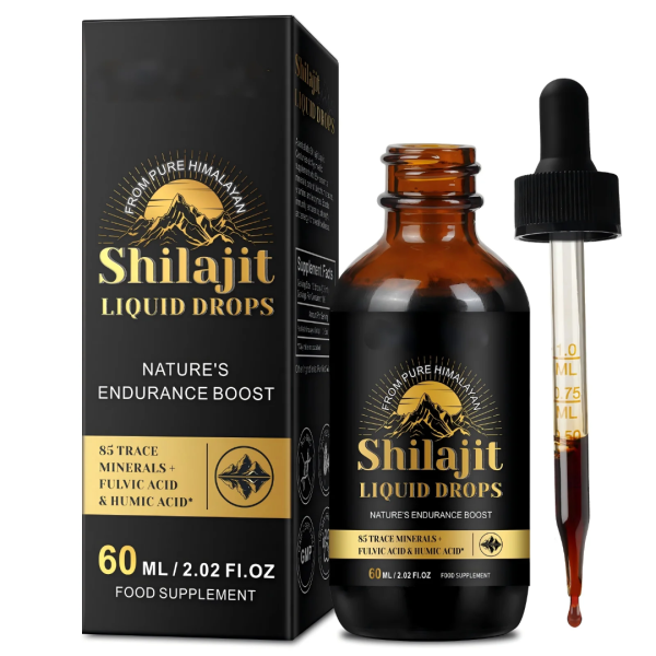 Gouttes de Shilajit 85% (60 ml)