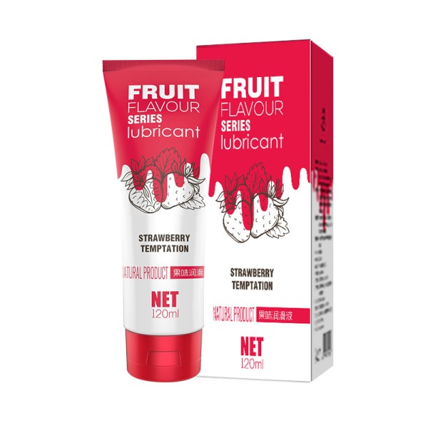 Lubrifiant Eau Comestible Fruit Flavour Series Fraise 120ml