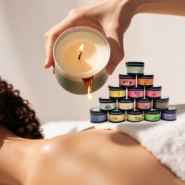 Bougie de massage Gourmande et Comestible 45 ml