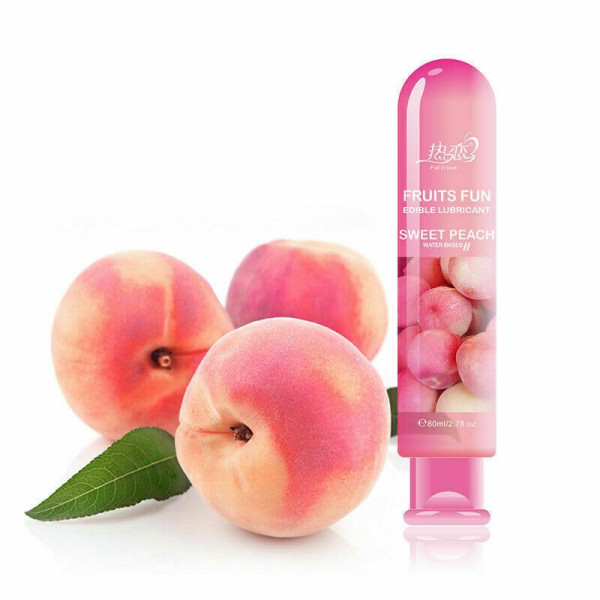 Lubrifiant Eau Fruits Fun Pêche 80ml