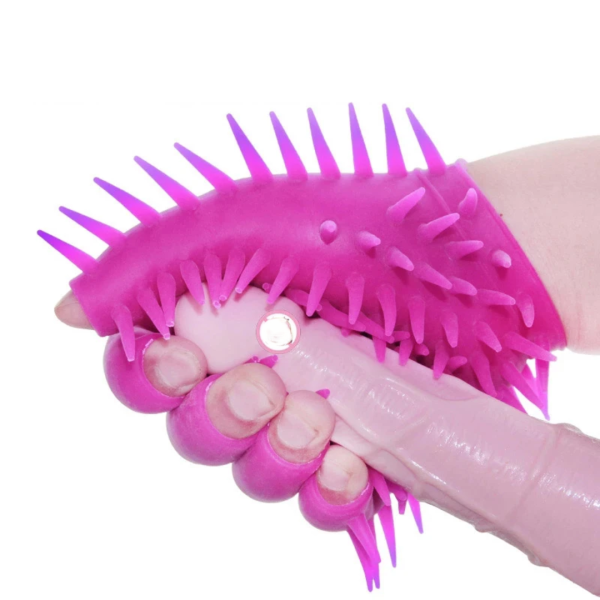 Gant de masturbation à picots