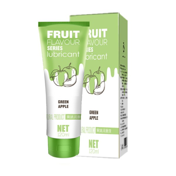 Lubrifiant Eau Comestible Fruit Flavour Series Pomme 120ml