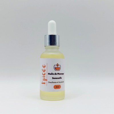 Huile de Massage Sensuelle Epicée