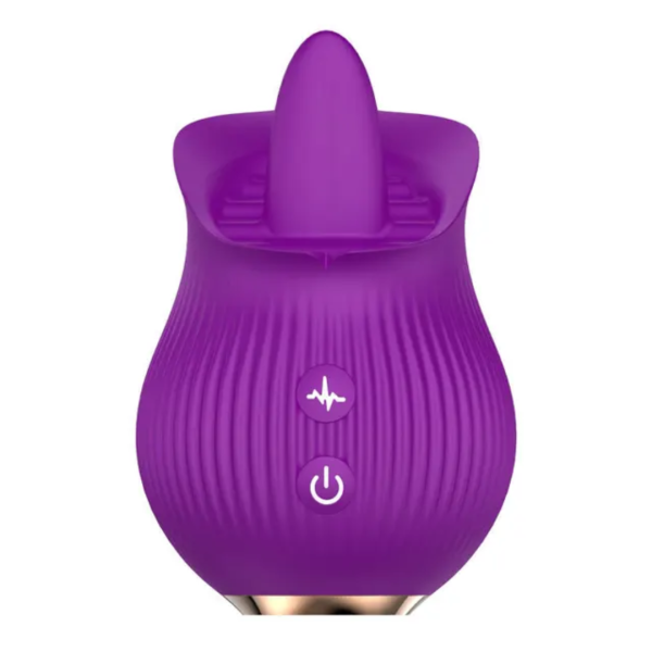 Stimulateur Langue vibrante Rose Sensuelle 2
