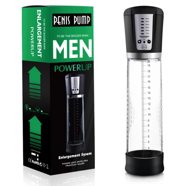 Pompe à Pénis Automatique Power Up Vert