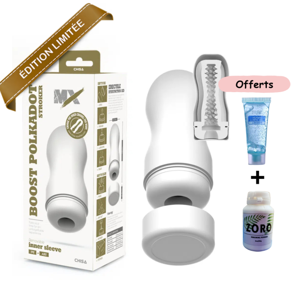 Masturbateur Boost Polkadot Stroker de MX