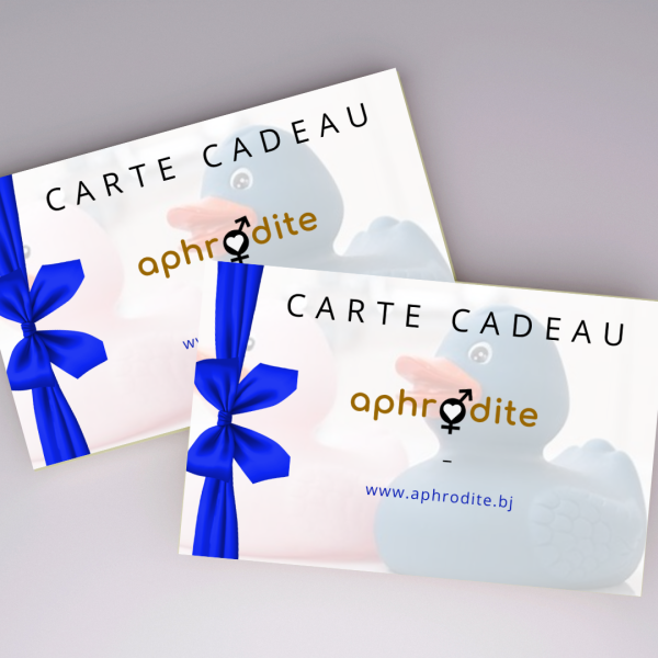 Carte Cadeau Ruban Bleu