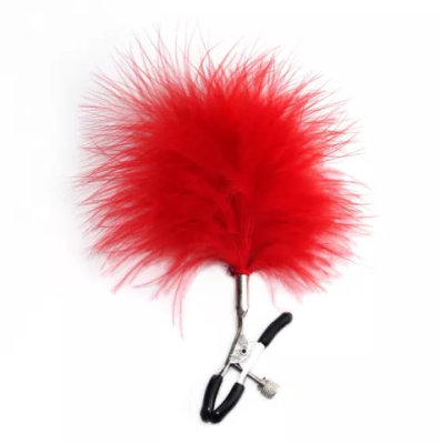 Pinces à Tétons Plumes