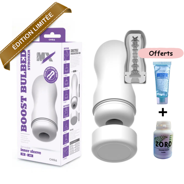 Masturbateur Boost Bulbed Stroker de MX