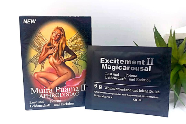 Poudre d'excitation magique Muira Puama Aphrodisiac 2