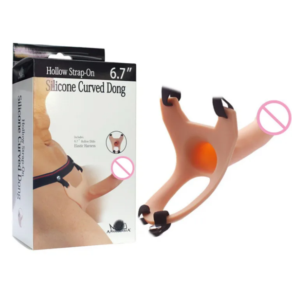 Gode Ceinture Creux Silicone