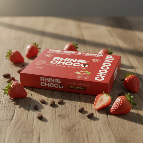 Chocolat Aphrodisiaque à la Fraise Royal Choco VIP