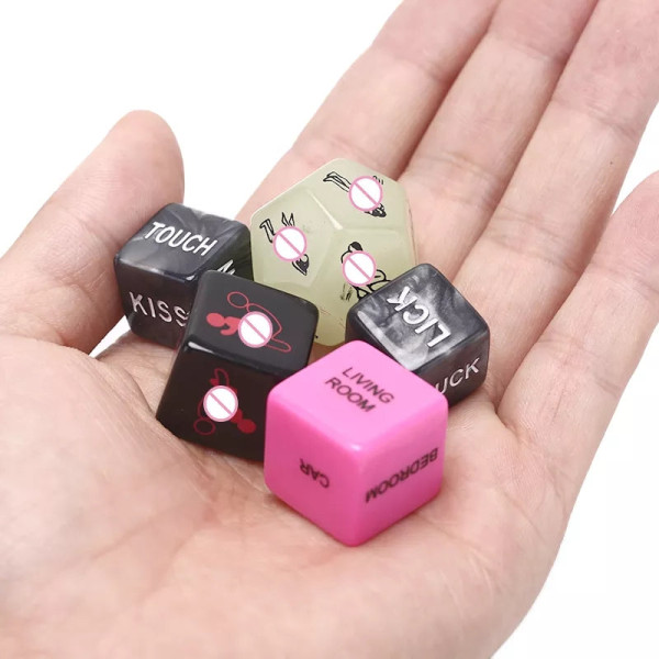 Pack Jeu de Dés Coquins 5 pièces