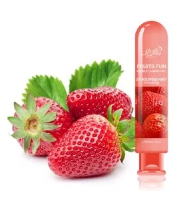 Lubrifiant Eau Fruits Fun Fraise 80ml