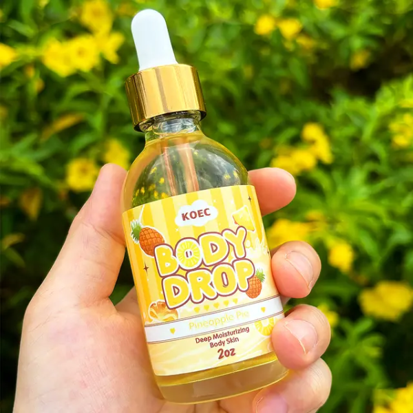 Huile de Massage Parfumée Body Oil Tarte à l'Ananas 60ml