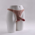 Gode ceinture seconde peau Deep Penetrator Blond
