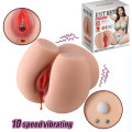 Masturbateur Vibrant Fessier Esther avec Option Hymen