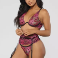 Ensemble 3 Pièces Rosy Lace