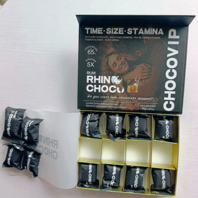 Chocolat Aphrodisiaque Rhino Choco VIP au Rhum