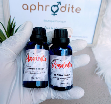 Huile de Massage Amortentia, Le Philtre d'Amour