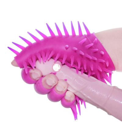 Gant de masturbation à picots