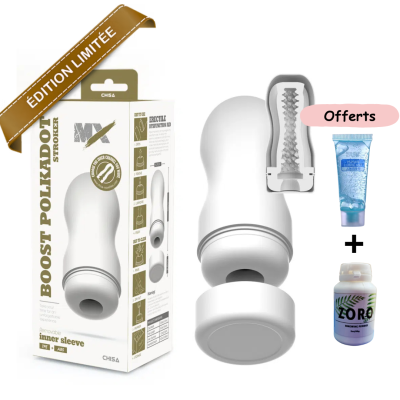 Masturbateur Boost Polkadot Stroker de MX